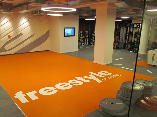 Architektur Umbau Fitnessstudio Sportmatte Dreieich